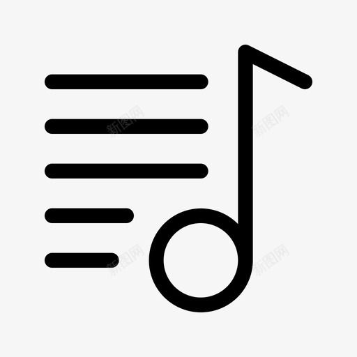 音乐播放列表备忘歌曲图标svg_新图网 https://ixintu.com 27072018 备忘 歌曲 音乐播放列表