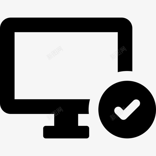 计算机技术图标集实心svg_新图网 https://ixintu.com 实心 技术图标集 计算机