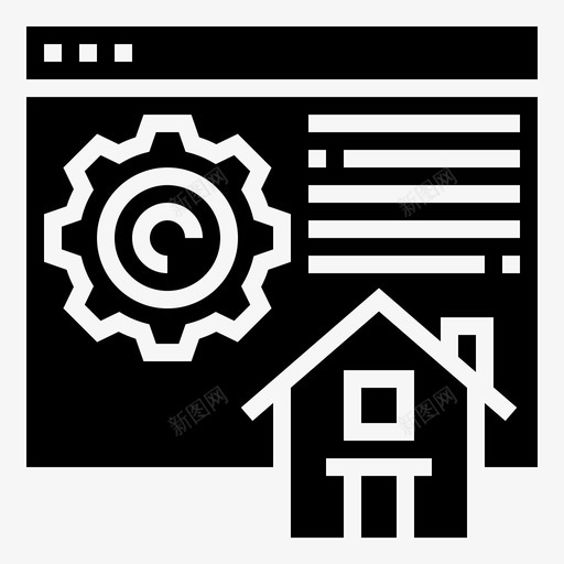 主页房子网站图标svg_新图网 https://ixintu.com 主页 房子 网站 网站托管字形