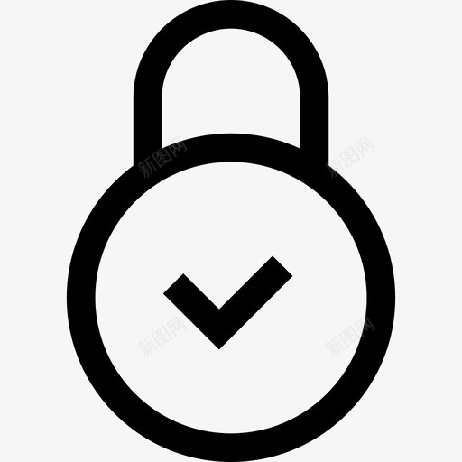 锁定用户集合线性图标svg_新图网 https://ixintu.com 用户集合 线性 锁定