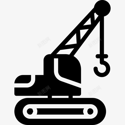 起重机结构2填料图标svg_新图网 https://ixintu.com 填料 结构2 起重机