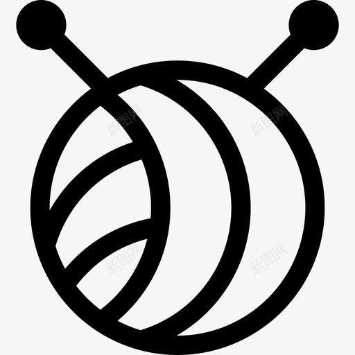 羊毛针织品图标svg_新图网 https://ixintu.com 羊毛 针织品