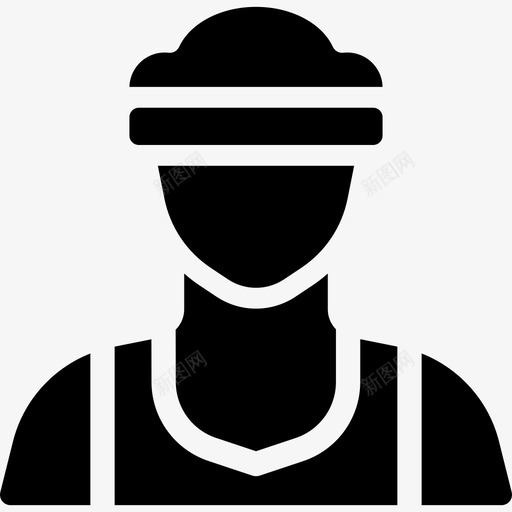 运动员高中田径填充图标svg_新图网 https://ixintu.com 填充 运动员 高中田径