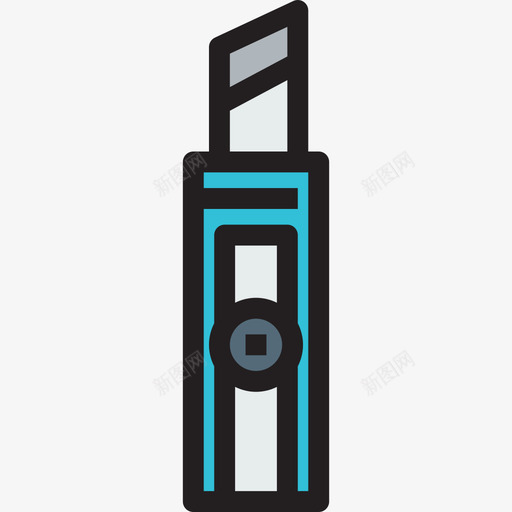 切割机办公套件2线性颜色图标svg_新图网 https://ixintu.com 切割机 办公套件2 线性颜色