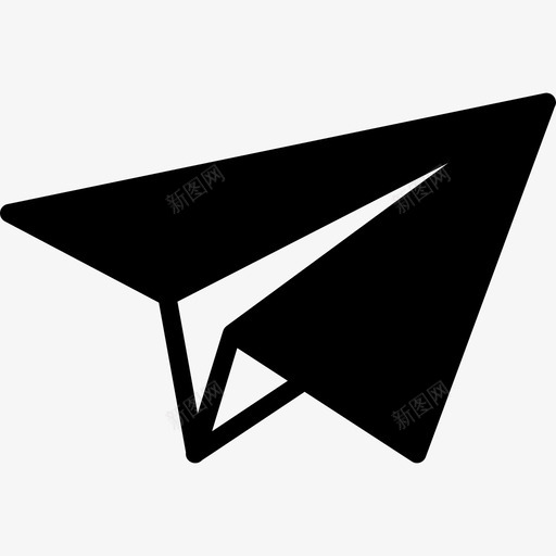 纸平面基本编译填充图标svg_新图网 https://ixintu.com 基本编译 填充 纸平面