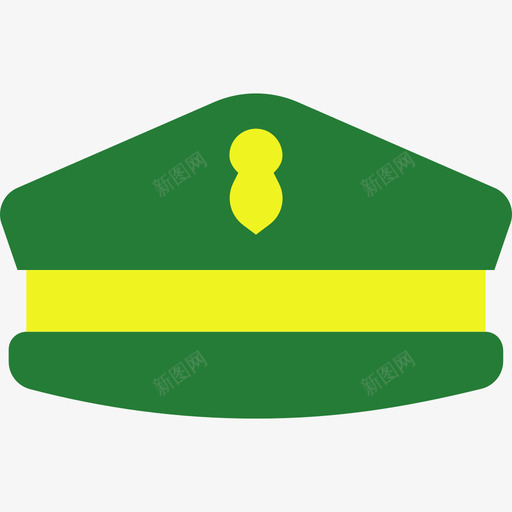 帽子军徽平头图标svg_新图网 https://ixintu.com 军徽 帽子 平头