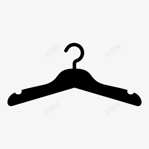 衣架服装时尚图标svg_新图网 https://ixintu.com 时尚 服装 爱家达赖 衣架 衣柜
