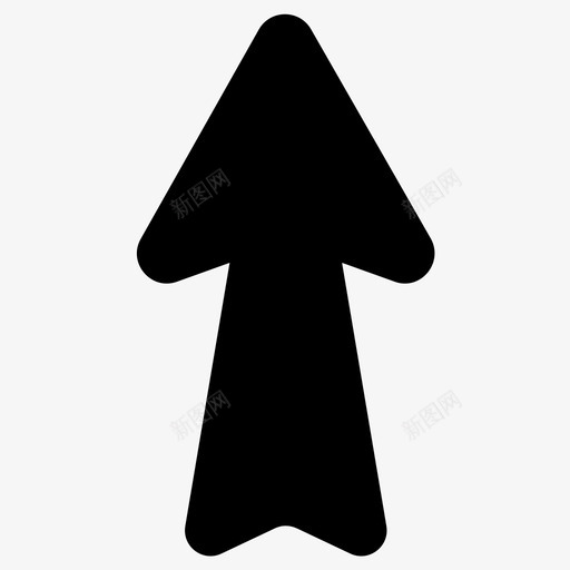 直线箭头增加图标svg_新图网 https://ixintu.com 上 增加 直线 箭头 箭头方向上传下载上下左右返回