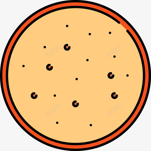 面包食物和饮料12颜色128px图标svg_新图网 https://ixintu.com 面包 颜色128px 食物和饮料12