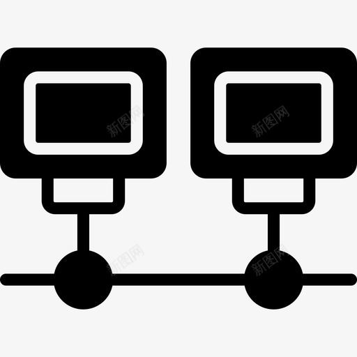 网络搜索引擎优化分析坚实填充图标svg_新图网 https://ixintu.com 填充 搜索引擎优化分析坚实 网络