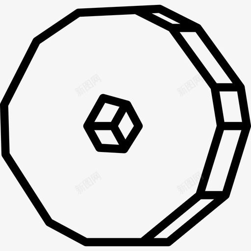 轮子史前时代的直线的图标svg_新图网 https://ixintu.com 史前时代的 直线的 轮子