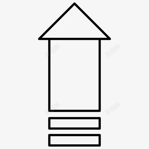 箭头增长信息图形轮廓图标svg_新图网 https://ixintu.com 信息图形轮廓图标 增长 箭头