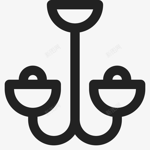 灯具家具家居图标svg_新图网 https://ixintu.com 室内 家具 家居 灯具