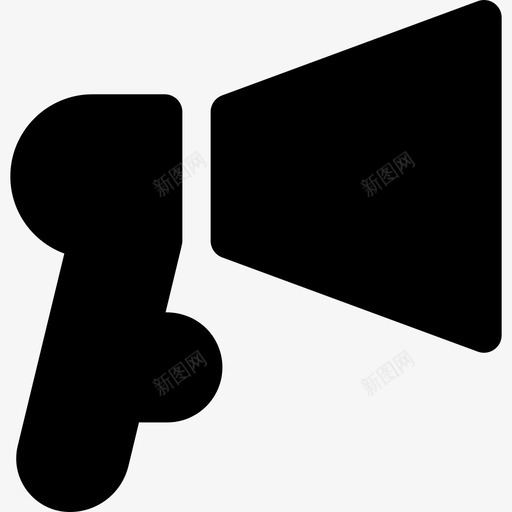 扩音器商务和办公室充满图标svg_新图网 https://ixintu.com 充满 商务和办公室 扩音器