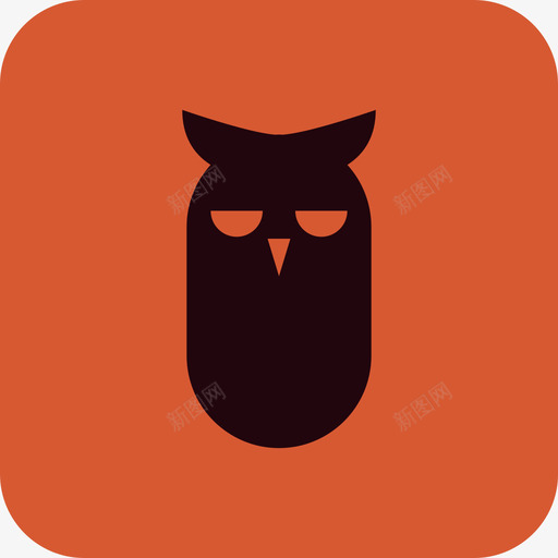 猫头鹰动物色彩万圣节元素图标svg_新图网 https://ixintu.com 动物 猫头鹰 色彩万圣节元素
