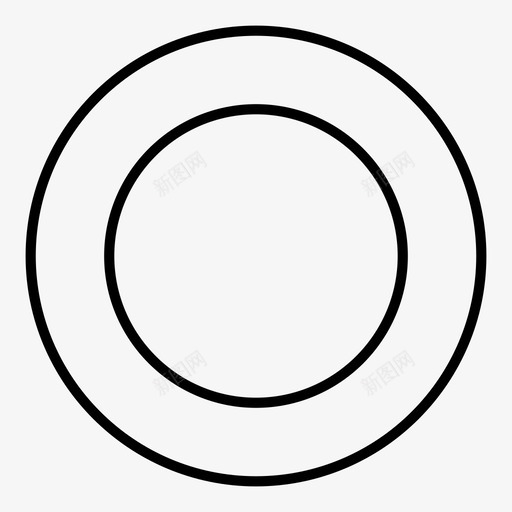太阳圆圈天气图标svg_新图网 https://ixintu.com 圆圈 天气 太阳