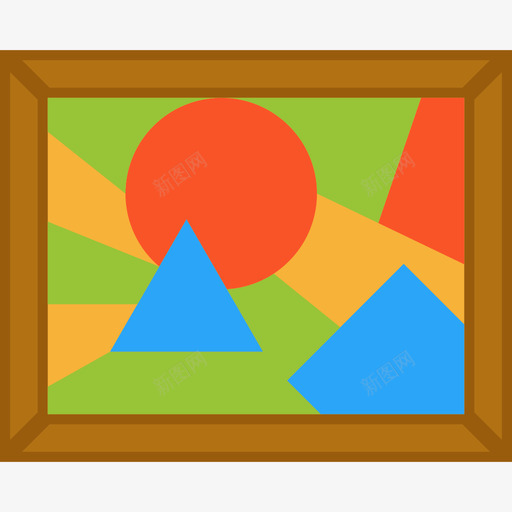 绘画博物馆3平面图标svg_新图网 https://ixintu.com 博物馆3 平面 绘画