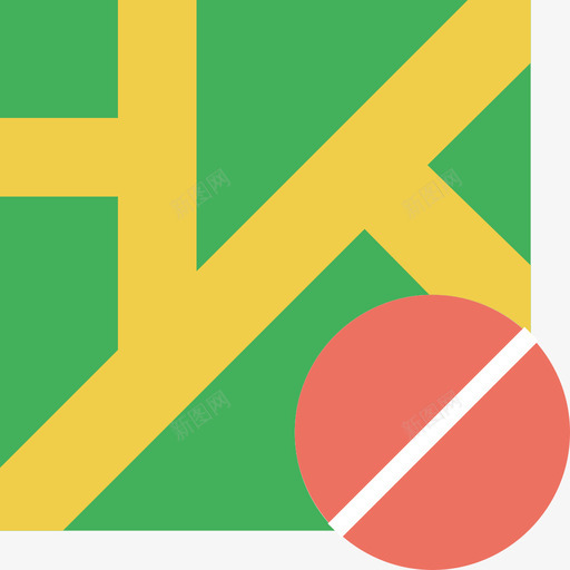 地图图钉和位置平面图图标svg_新图网 https://ixintu.com 图钉和位置 地图 平面图