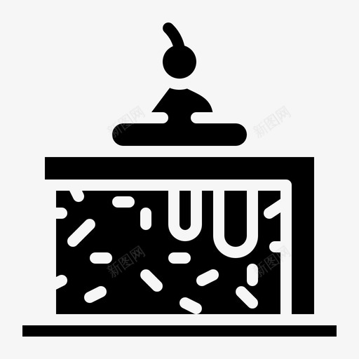 蛋糕生日蛋糕冰淇淋图标svg_新图网 https://ixintu.com 冰淇淋 生日蛋糕 蛋糕