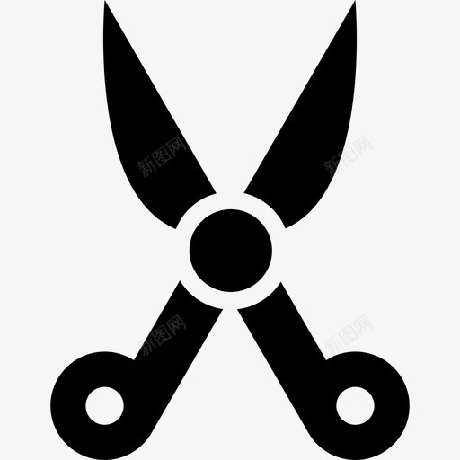 剪刀工具和用具工具3图标svg_新图网 https://ixintu.com 剪刀 工具和用具 设计工具3