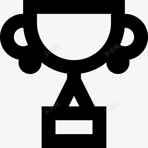 奖杯工作效率8线性图标svg_新图网 https://ixintu.com 奖杯 工作效率8 线性