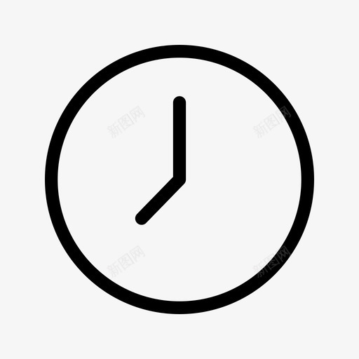 时间时钟持续时间图标svg_新图网 https://ixintu.com web应用图标 持续时间 挂起 时钟 时间 速度