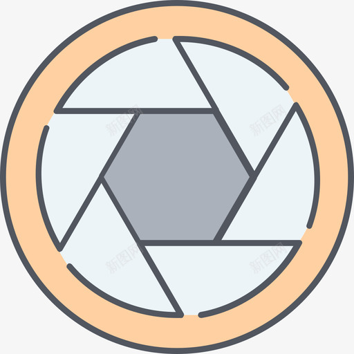 快门照片4彩色图标svg_新图网 https://ixintu.com 彩色 快门 照片4