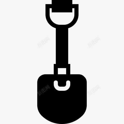 铲子结构2填充图标svg_新图网 https://ixintu.com 填充 结构2 铲子