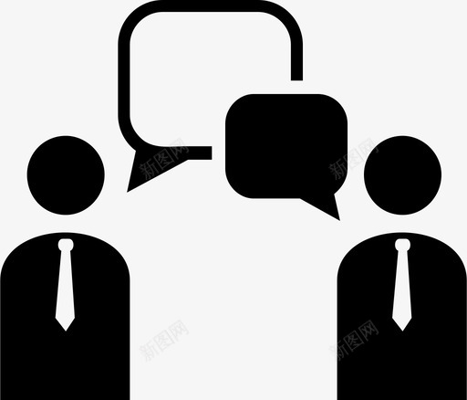 生意生意伙伴生意人图标svg_新图网 https://ixintu.com 生意 生意人 生意伙伴