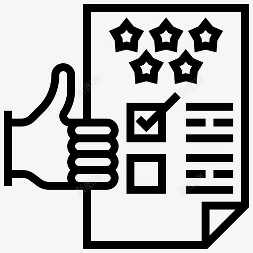 评分检查表酒店图标svg_新图网 https://ixintu.com 健康体检热线 星级 检查表 评分 酒店
