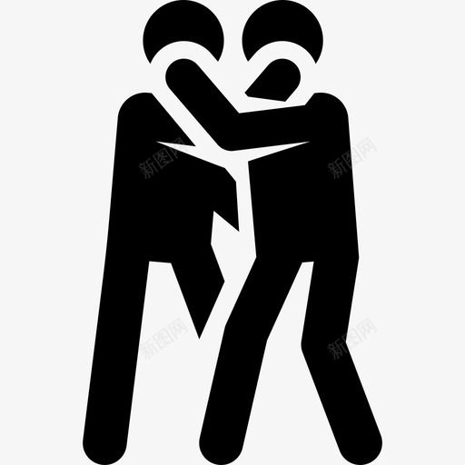 接吻爱情故事象形图填充图标svg_新图网 https://ixintu.com 填充 接吻 爱情故事象形图