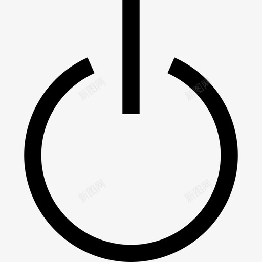 电源按钮网络按钮组线性图标svg_新图网 https://ixintu.com 电源按钮 线性 网络按钮组