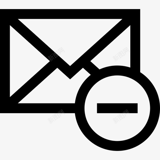 电子邮件联系人和通信直拨图标svg_新图网 https://ixintu.com 电子邮件 直拨 联系人和通信