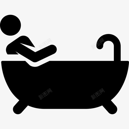浴室酒店象形图2填充图标svg_新图网 https://ixintu.com 填充 浴室 酒店象形图2