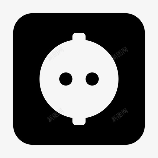 电子连接电气图标svg_新图网 https://ixintu.com 家居 材料 电力 电子 电气 连接