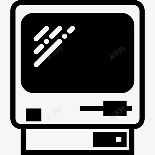 填充技术Macintosh图标svg_新图网 https://ixintu.com Macintosh 填充技术