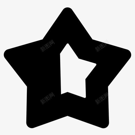 半星半评级主要用户界面集合图标svg_新图网 https://ixintu.com 主要用户界面集合 半星 半评级