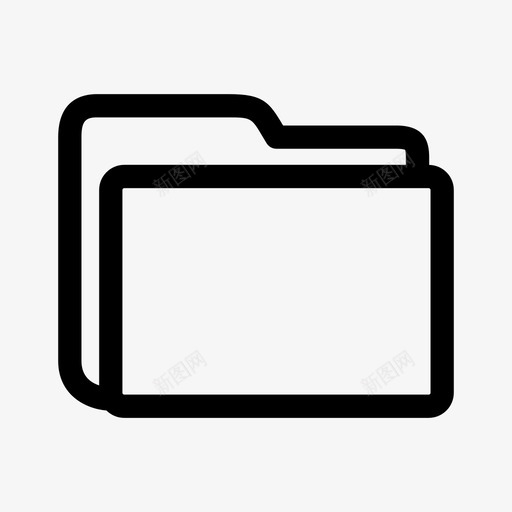 文件夹存档数据图标svg_新图网 https://ixintu.com ui第2部分 存档 数据 文件 文件夹 文档