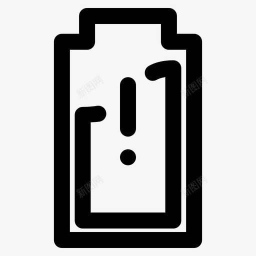 电池电量低用户界面用户界面概述图标svg_新图网 https://ixintu.com 用户界面 用户界面概述 电池电量低