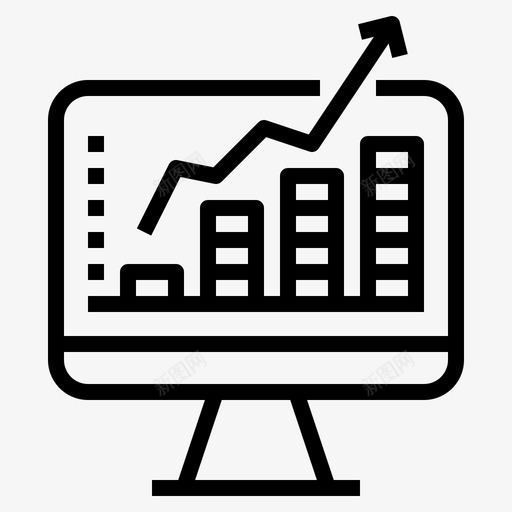 经济学商业学图表学图标svg_新图网 https://ixintu.com 商业学 图表学 市场营销学 管理学 经济学