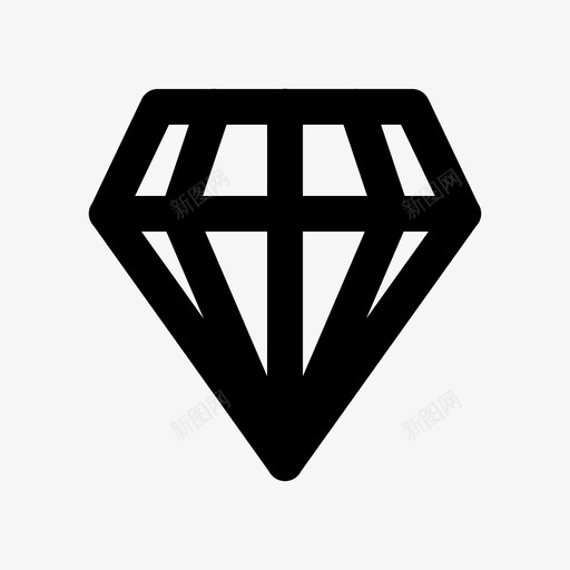 钻石黄金海盗图标svg_新图网 https://ixintu.com 战争 海洋 海盗 钻石 黄金