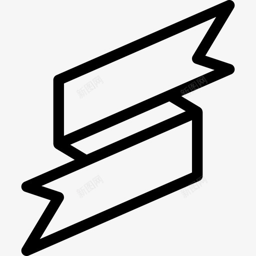 丝带hipster3直纹图标svg_新图网 https://ixintu.com hipster3 丝带 直纹