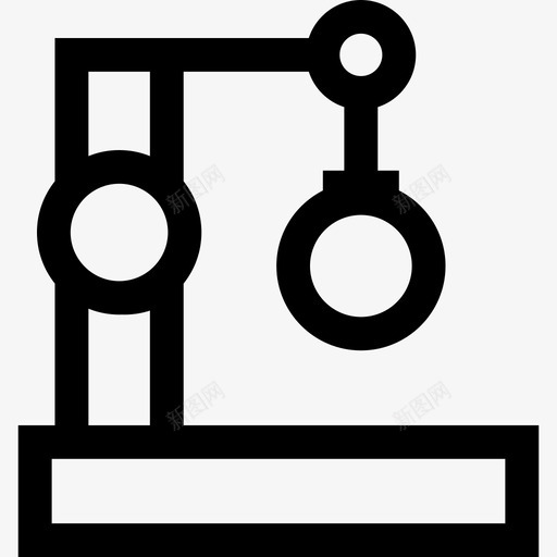 机械工厂机械图标集直线svg_新图网 https://ixintu.com 工厂机械图标集 机械 直线