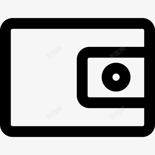 钱包商务与管理2直系图标svg_新图网 https://ixintu.com 商务与管理2 直系 钱包