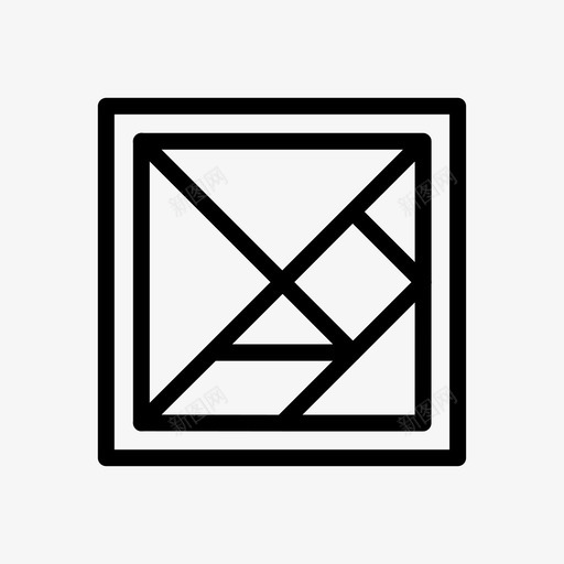 拼图挑战游戏图标svg_新图网 https://ixintu.com 固定 拼图 挑战 测验 游戏 解决方案
