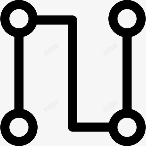 联网数据通信收集线性图标svg_新图网 https://ixintu.com 数据通信收集 线性 联网
