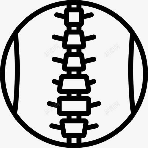 脊柱医疗器械2线性图标svg_新图网 https://ixintu.com 医疗器械2 线性 脊柱