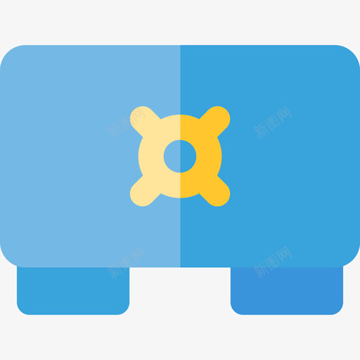 保险箱电脑安全4扁平图标svg_新图网 https://ixintu.com 保险箱 扁平 电脑安全4