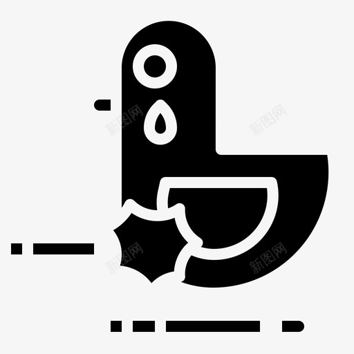 打猎鸟火图标svg_新图网 https://ixintu.com 射击 打猎 火 爱好扎实 鸟