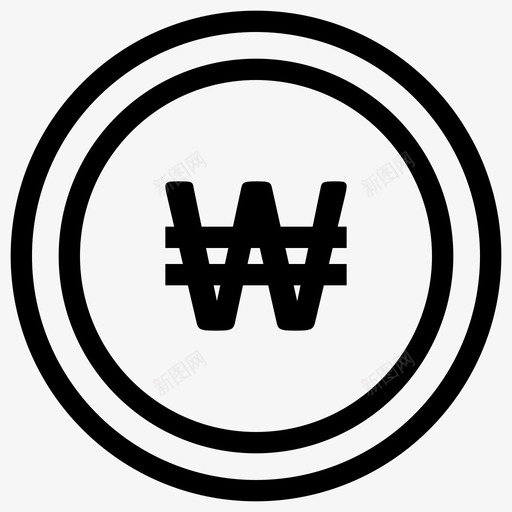 赢的硬币货币钱图标svg_新图网 https://ixintu.com 付款 货币 赢的硬币 钱